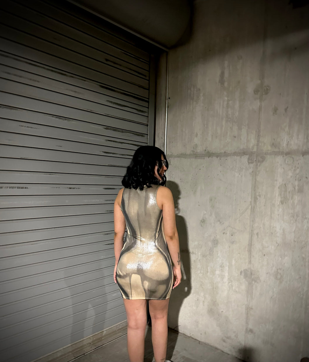 Liv Dress (Metallic)